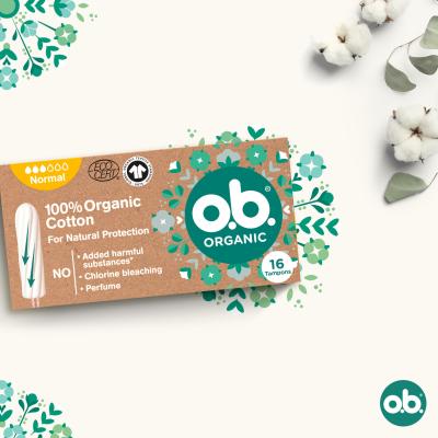 o.b. Organic Normal Тампон за жени Комплект