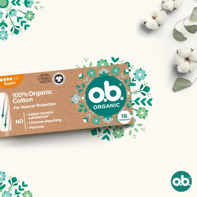 o.b. Organic Super Тампон за жени Комплект