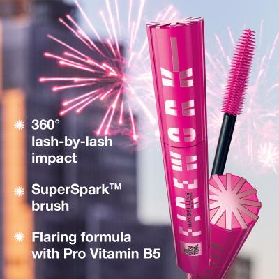 Maybelline Lash Sensational Firework Спирала за жени 10 ml Нюанс Black