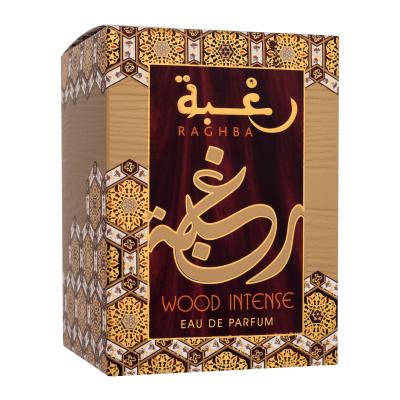 Lattafa Raghba Wood Intense Eau de Parfum за мъже 100 ml увредена кутия