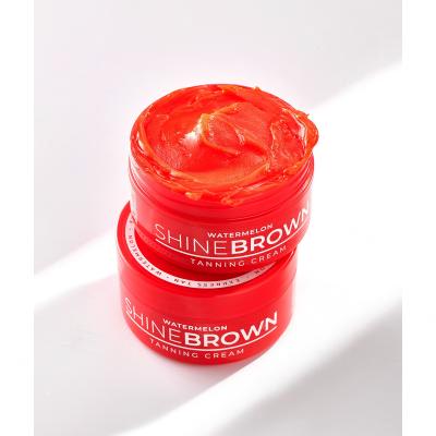 Byrokko Shine Brown Watermelon Tanning Cream Слънцезащитна козметика за тяло за жени 200 ml