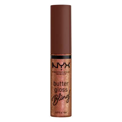 NYX Professional Makeup Butter Gloss Bling Блясък за устни за жени 8 ml Нюанс 08 HU$TLA