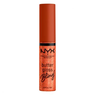 NYX Professional Makeup Butter Gloss Bling Блясък за устни за жени 8 ml Нюанс 06 Shimmer Down