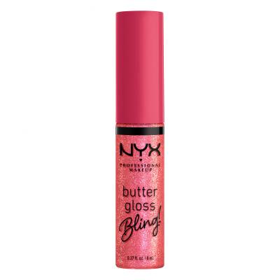 NYX Professional Makeup Butter Gloss Bling Блясък за устни за жени 8 ml Нюанс 05 She Got Money