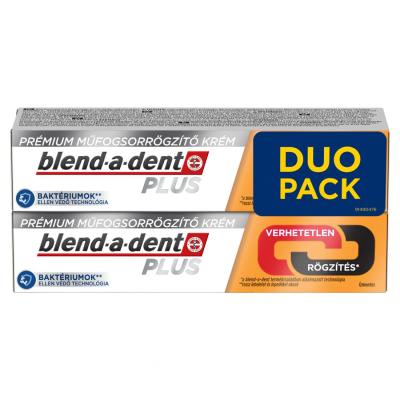 Blend-a-dent Plus Unbeatable Hold Premium Adhesive Cream Фиксиращ крем Комплект