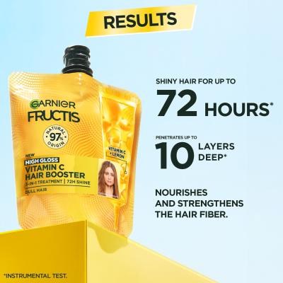 Garnier Fructis Vitamin C Hair Booster Маска за коса за жени 60 ml