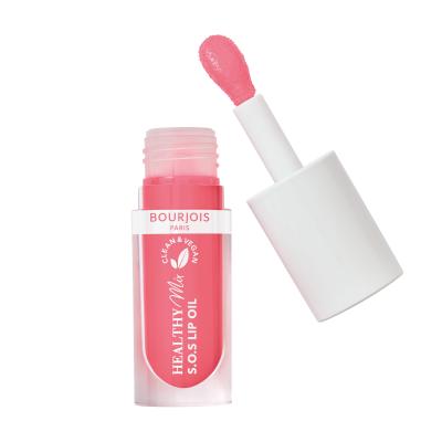 BOURJOIS Paris Healthy Mix Clean &amp; Vegan S.O.S Lip Oil Масло за устни за жени 4,5 ml Нюанс 2 Melon Amour