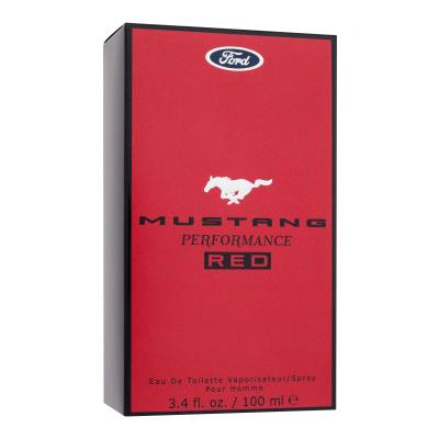 Ford Mustang Performance Red Eau de Toilette за мъже 100 ml увредена кутия