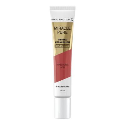 Max Factor Miracle Pure Infused Cream Blush Руж за жени 15 ml Нюанс 07 Warm Sienna