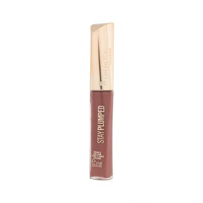 Rimmel London Stay Plumped Блясък за устни за жени 6,5 ml Нюанс 759 Spiced Nude