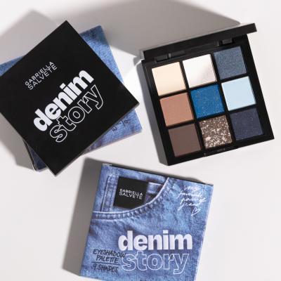 Gabriella Salvete Denim Story Eyeshadow Palette Сенки за очи за жени 34 g