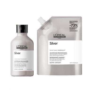 L&#039;Oréal Professionnel Silver Professional Shampoo Шампоан за жени Пълнител 500 ml