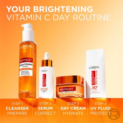 L&#039;Oréal Paris Revitalift Vitamin C Brightening Cream Дневен крем за лице за жени 50 ml