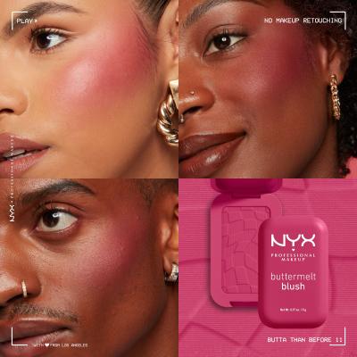 NYX Professional Makeup Buttermelt Blush Руж за жени 5 g Нюанс 11 Butta Than Before