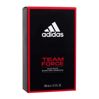 Adidas Team Force Eau de Toilette за мъже 100 ml увредена кутия