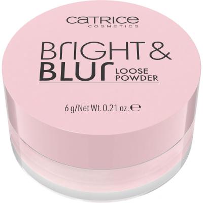 Catrice Bright &amp; Blur Loose Powder Пудра за жени 4,5 g Нюанс 010 Soft Pink