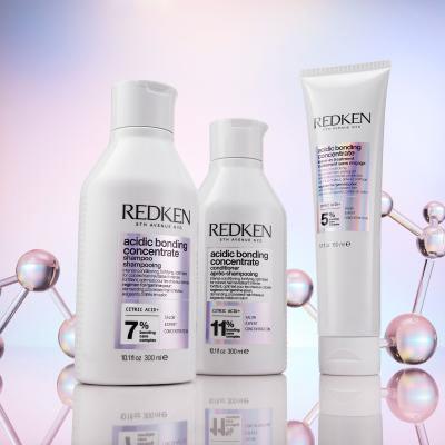 Redken Acidic Bonding Concentrate Dream Big Подаръчен комплект шампоан Acidic Bonding Concetrate 300 ml + балсам Acidic Bonding Concentrate 300 ml + грижа за косата Acidic Bonding Concentrate Leave-In Treatment 150 ml