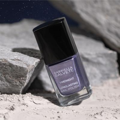 Gabriella Salvete Over The Moon Longlasting Nail Polish Лак за нокти за жени 11 ml Нюанс 1 Midnight