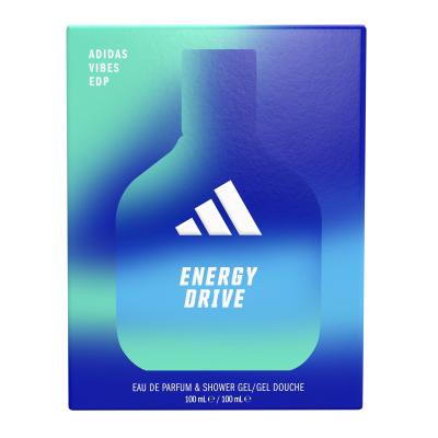 Adidas Vibes Energy Drive Подаръчен комплект EDP 100 ml + душ гел 100 ml