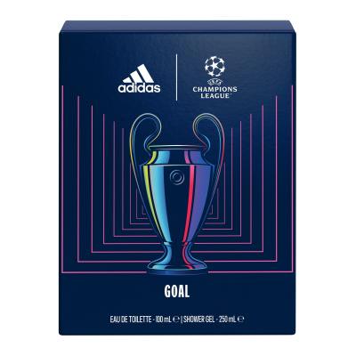 Adidas UEFA Champions League Goal Подаръчен комплект EDT 100 ml + душ гел 250 ml