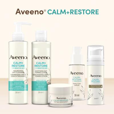 Aveeno Calm + Restore Oat Gel Moisturiser Гел за лице 50 ml