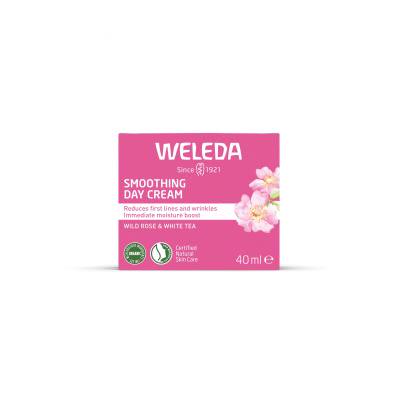 Weleda Wild Rose &amp; White Tea Smoothing Day Cream Дневен крем за лице за жени 40 ml