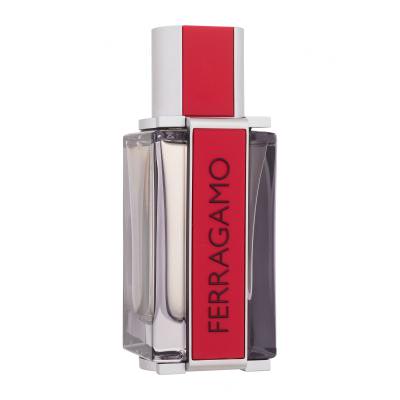 Ferragamo Ferragamo Red Leather Eau de Parfum за мъже 50 ml увредена кутия