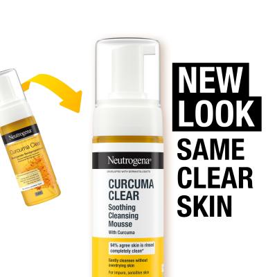 Neutrogena Curcuma Clear Soothing Cleansing Mousse Почистваща пяна 150 ml