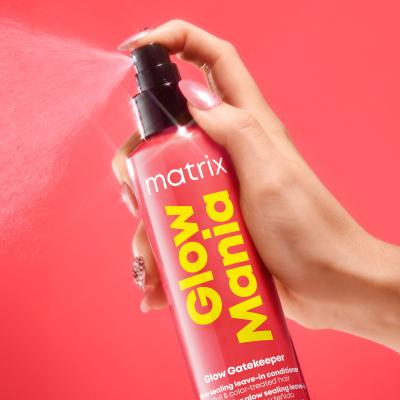 Matrix Glow Mania Glow Gatekeeper Leave-In Conditioner Грижа „без отмиване“ за жени 250 ml