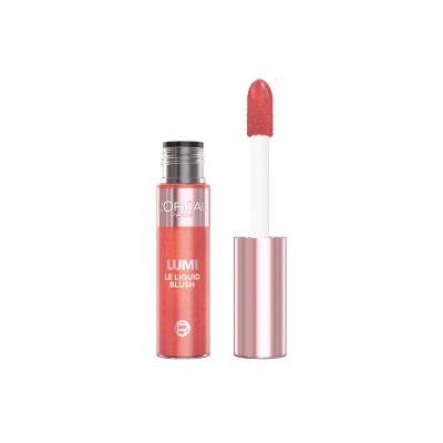 L&#039;Oréal Paris Lumi Le Liquid Blush Руж за жени 10 ml Нюанс 625 Glowy Gold Pink