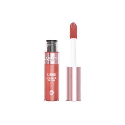 L&#039;Oréal Paris Lumi Le Liquid Blush Руж за жени 10 ml Нюанс 630 Glowy True Rose