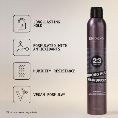 Redken Forceful 23 Лак за коса за жени 400 ml