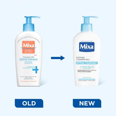 Mixa Optimal Tolerance Soothing Cleansing Milk Тоалетно мляко за жени 200 ml