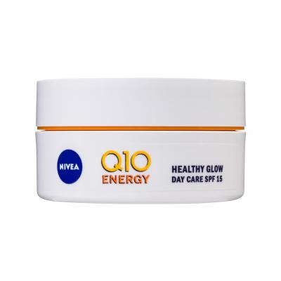 Nivea Q10 Energy Healthy Glow Day Care SPF15 Дневен крем за лице за жени 50 ml