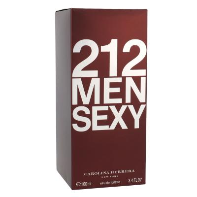 Carolina Herrera 212 Sexy Men Eau de Toilette за мъже 100 ml увредена кутия