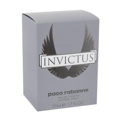 Paco Rabanne Invictus Eau de Toilette за мъже 50 ml увредена кутия