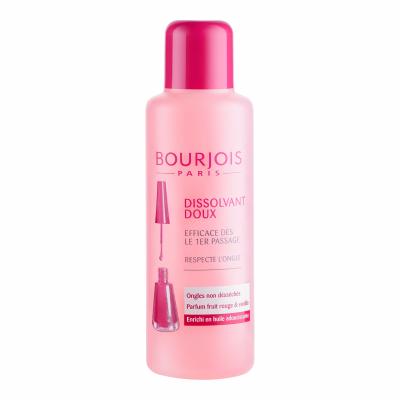 BOURJOIS Paris Gentle Nail Enamel Remover Лакочистител за жени 125 ml