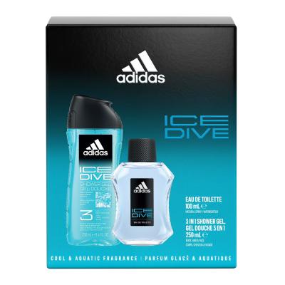 Adidas Ice Dive Подаръчен комплект EDT 100 ml + душ гел 250 ml