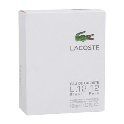 Lacoste L.12.12 Blanc Eau de Toilette за мъже 100 ml увредена кутия