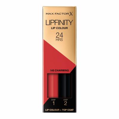 Max Factor Lipfinity 24HRS Lip Colour Червило за жени 4,2 g Нюанс 140 Charming