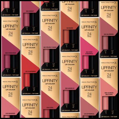 Max Factor Lipfinity 24HRS Lip Colour Червило за жени 4,2 g Нюанс 070 Spicy