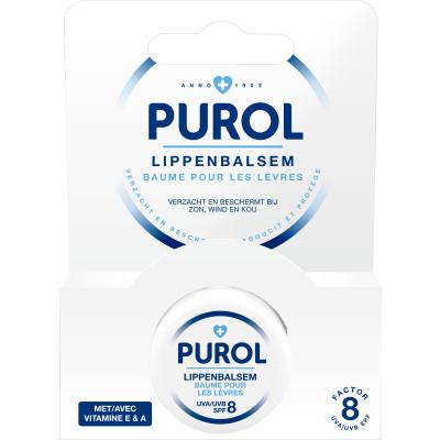 Purol Lip Balm SPF8 Балсам за устни 5 ml