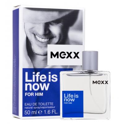 Mexx Life Is Now For Him Eau de Toilette за мъже 50 ml