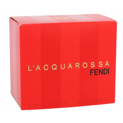 Fendi L´Acquarossa Eau de Toilette за жени 50 ml