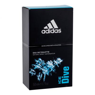 Adidas Ice Dive Eau de Toilette за мъже 50 ml увредена кутия