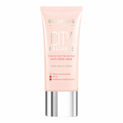 BOURJOIS Paris City Radiance SPF30 Фон дьо тен за жени 30 ml Нюанс 01 Rose Ivory