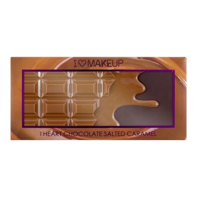 I Heart Revolution Chocolate Eyeshadow Palette Сенки за очи за жени 22 g Нюанс Caramel