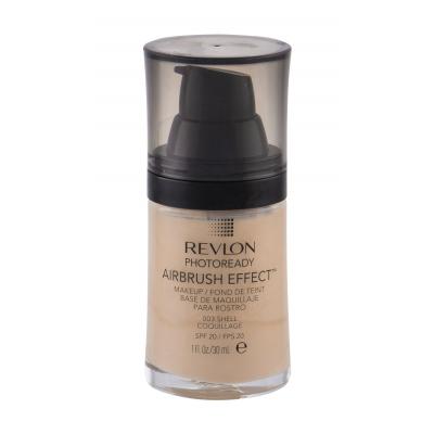 Revlon Photoready Airbrush Effect SPF20 Фон дьо тен за жени 30 ml Нюанс 003 Shell