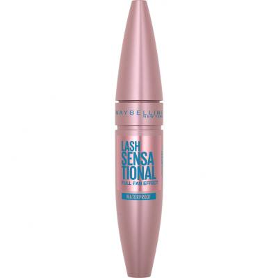 Maybelline Lash Sensational Waterproof Спирала за жени 9,4 ml Нюанс Very Black