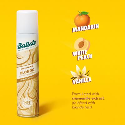 Batiste Brilliant Blonde Сух шампоан за жени 200 ml